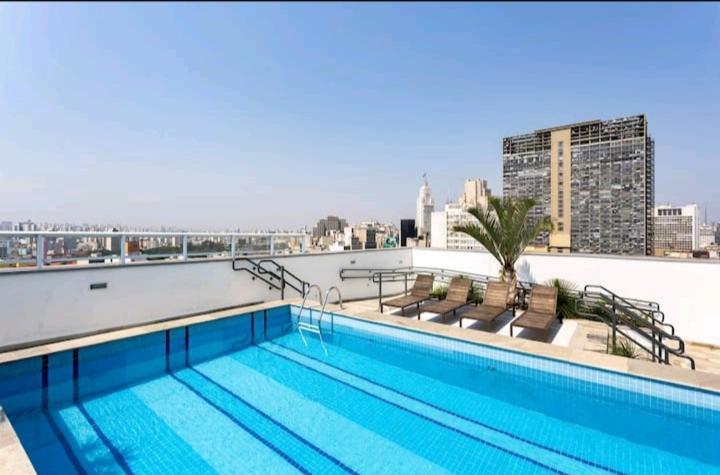 Studio No Centro De Sao Paulo, A 3 Minutos Do Metro, Com Garagem Gratis São Paulo Exterior foto